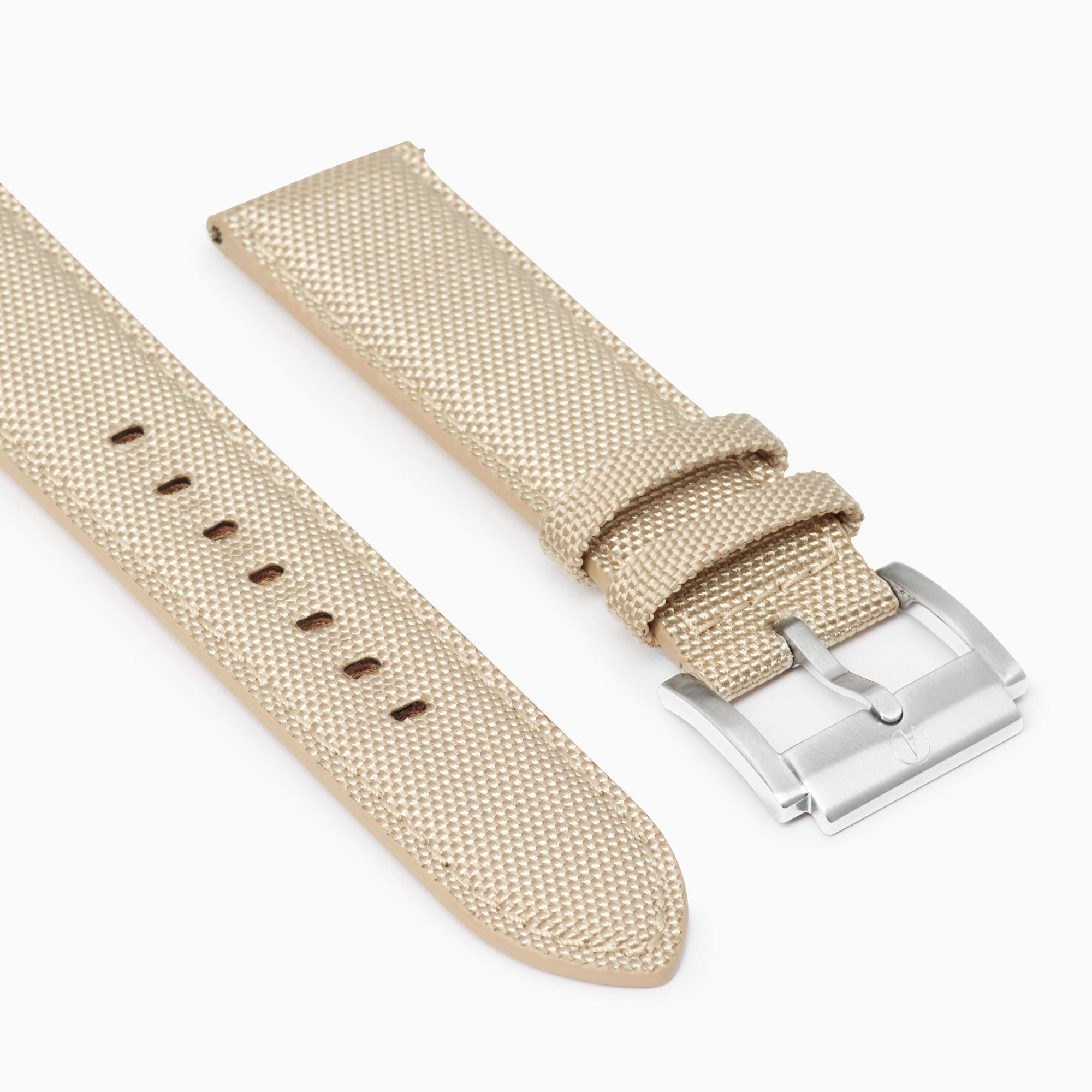 Accurist Origin Men's Taupe Canvas 22mm Strap